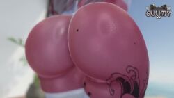 animated ass ass_focus booty butt guumyvr large_ass large_butt mp4 tagme unity_(engine) video vrchat vrchat_avatar
