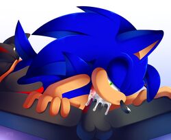 69 anthro balls bodily_fluids cum cum_in_mouth cum_inside eulipotyphlan fellatio furry gay genital_fluids green_eyes hedgehog hi_res humanoid_penis jayaero male male/male mammal oral penis sex shadow_the_hedgehog sonadow sonic_(series) sonic_the_hedgehog tongue_out