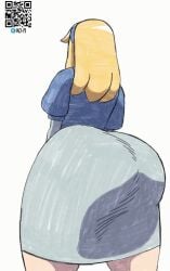 1girls 2d 2d_animation animated animated_gif ass ass_shake big_ass big_butt blonde_hair clothed clothing color deucetryart fat_ass female female_only fully_clothed fully_clothed_female gif hairband huge_ass human human_only large_ass light-skinned_female light_skin long_hair mammal maria_robotnik non-nude shaking_ass shaking_butt solo solo_female sonic_(series) sonic_the_hedgehog_(series) thick thick_thighs thighs twerk twerking white_background wide_hips