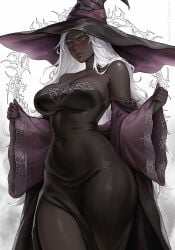 1girls big_ass big_breasts big_thighs bootybear breasts bust busty chest curvaceous curvy curvy_figure dark-skinned_female dark_skin digital_media_(artwork) elden_ring elden_ring_nightreign female female_only fromsoftware hips huge_ass huge_breasts huge_thighs large_ass large_breasts large_thighs legs mature mature_female recluse_(nightreign) slim_waist thick thick_ass thick_hips thick_legs thick_thighs thighs voluptuous waist wide_ass wide_hips wide_thighs