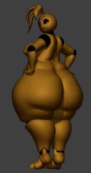 toy chica (fnaf) from five nights at freddy's by justminkov