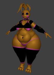 toy chica (fnaf) from five nights at freddy's by justminkov