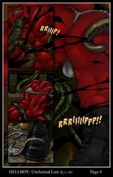 comic dark_horse hellboy hellboy_(series) male_only red_skin soto text yaoi