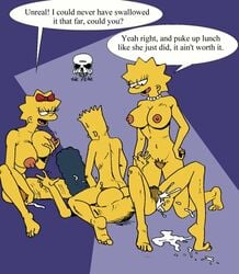 bart_simpson female human incest lisa_simpson maggie_simpson male straight tagme the_fear the_simpsons yellow_body