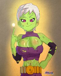 cheelai from dragon ball by lewdcactus