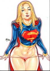 kara danvers from dc by ed benes studio