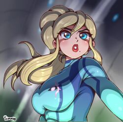 samus aran from metroid by simmsy
