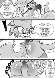 amy rose from sonic (series) by white crest