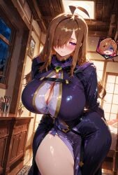 1boy 1girls ai_generated ass asshole big_breasts body breast_grab breasts breasts_bigger_than_head breasts_out duo family farm female house konosuba light-skinned_female light-skinned_male little_boy little_penis male milf milf-master milf_body milfs mommy night penis penis_in_pussy pussy wiz_(konosuba)