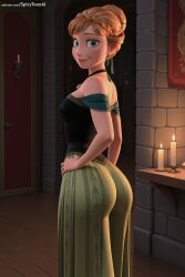 anna (frozen) from christmas by spicytoonai