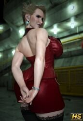 scarlet (ffvii) from final fantasy by hagiwara studio