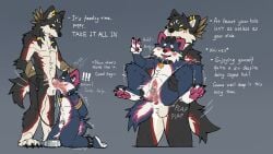 2026 absurd_res anthro beckowaffle big_penis black_body black_fur blue_body blue_fur bodily_fluids bowl canid canine canis chastity_cage chastity_device collar collar_tag container cum cum_in_ass cum_in_bowl cum_in_container cum_in_mouth cum_inside deep_throat digital_drawing_(artwork) digital_media_(artwork) dominant dominant_anthro dominant_male duo erection fellatio flat_chastity_cage fucked_silly fur genital_fluids genitals gesture hand_gesture hi_res internal internal_anal knot knotted_penis leash leashed_collar looking_pleasured male male/male mammal markings metal_chastity_cage muscular muscular_anthro muscular_male nude_anthro nude_male oral oral_penetration penetration penile penis pet_bowl purple_body purple_fur red_markings sex standing standing_sex submissive submissive_anthro submissive_male tongue tongue_out v_sign white_body white_fur wolf