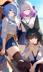 castorice (honkai: star rail) from genshin impact by impacter
