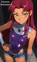 starfire from dc comics by sebassart