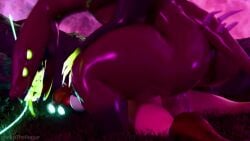 16:9 3d 3d_(artwork) 3d_animation acrid alien animated armor arrow_(weapon) ass balls balls_deep big_butt bow_(weapon) clothed clothing crouching digital_media_(artwork) duo female from_behind_position genitals glistening glowing glowing_eyes glowing_fingers glowing_mouth grass green_eyes green_mouth growling hi_res human humanoid huntress_(risk_of_rain) lizard loop male male/female mammal moan munt_works_(va) neko_the_rogue opennsfwsp_(sfx) pants_off penetration penis plant prone_bone_position purple_body ranged_weapon red_armor red_clothing reptile risk_of_rain rock scalie sex short_playtime sound spread_legs spreading squishsuccubus_(va) tagme thick_thighs video weapon widescreen