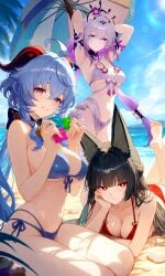 castorice (honkai: star rail) from genshin impact by impacter
