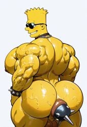 1boy aged_up ai_generated anal anal_sex anus_outline ass balls bara bart_simpson big_ass big_muscles big_pecs bigsmoulderdaddy bubble_butt civitai collar gay grin hot huge_ass looking_back male_focus muscle muscles muscular muscular_arms muscular_legs muscular_male nipples nude pecs sex sex_toy sexy short_hair simple_background smile smiling solo spiked_bracelet sunglasses sweat sweaty teeth testicles the_simpsons thick thick_ass thick_butt veins wristband yaoi