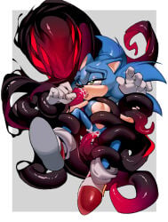 2025 absurd_res alien anal anal_penetration anthro black_arms_(sonic) clothing digital_drawing_(artwork) digital_media_(artwork) doom_morph_shadow duo eulipotyphlan footwear gloves handwear heart_eyes heart_symbol hedgehog hi_res male male/male male_penetrated male_penetrating male_penetrating_male mammal oral oral_penetration penetration restrained sega sex shoes simple_background sonic_the_hedgehog sonic_the_hedgehog_(series) sonic_x_shadow_generations t0t0mopann tentacle_around_neck tentacle_around_wrist tentacle_in_ass tentacle_in_mouth tentacle_penetration tentacles