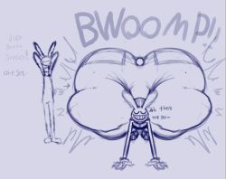 jax (the amazing digital circus) from glitch productions by wackyzanyjester
