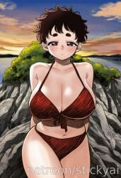 inaka nokoko from komi-san wa komyushou desu by stickyai