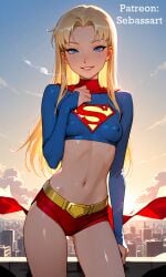 supergirl from patreon by sebassart