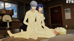 1girl2boys Rule 34 Image