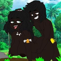 african_female african_male ambiguous_penetration areolae ass big_breasts black_female black_hair black_male boobs brown_eyes butt cave_girl cavegirl caveman cavewoman completely_naked completely_naked_female completely_naked_male completely_nude completely_nude_female completely_nude_male couple couple_(romantic) couple_sex dark-skinned_female dark-skinned_male dark_skin doggy_position doggy_style exhibitionism exhibitionist feral freckles freckles_on_face green_eyes half-closed_eyes huge_breasts huge_nipples jackie_lynn_thomas jewelry jungle jungle_boy jungle_girl lordofchaos love lovers male/female marco_diaz marvel mating_season mole_under_eye naked naturism naturist nipples nubian nude nudism nudist penetration penetration_from_behind prehistoric primal primitive public_nudity public_sex race_swap racist savage savage_land smiling star_vs_the_forces_of_evil stone_age straight tarzan tongue_out tribal tribal_jewelry very_dark_skin wild
