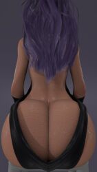 shihouin yoruichi from bleach by supurattabrain