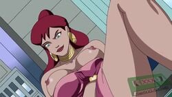 animated dc_comics dcau diana_prince doris_zeul forced genetic_modification giantess giganta grin justice_league justice_league_unlimited lesbian living_dildo living_insertion mocking_face music pussy size_difference sound thehoaxxx unbirthing video vore wonder_woman wonder_woman_(justice_league) wonder_woman_(series) yuri