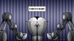 1girls 8k 8k_uhd anus ass baby_(fnafsl) big_ass circus_baby circus_baby_(fnaf) cum cum_in_ass female female_only five_nights_at_freddy's racso_art sister_location stuck stuck_in_wall tagme thick_ass thick_thighs vagina