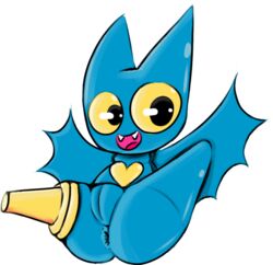 2019 adorabat amputee anthro anus ass big_butt blue_body chiropteran female lying mammal mao_mao:_heroes_of_pure_heart mao_mao_heroes_of_pure_heart nude open_mouth pegleg ponk presenting presenting_pussy pussy semi-anthro shortstack simple_background smile solo spread_legs spreading teeth thick_thighs tongue white_background wide_hips