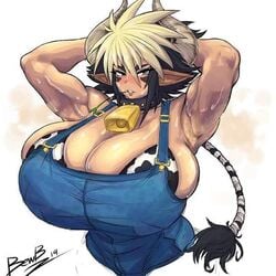 1girls 2019 alternate_breast_size animal_ears armpits arms_behind_head arms_up bell bell_collar bewbchan big_breasts black_hair blonde_hair blush bovine bra breasts breasts_bigger_than_head cathyl cathyl_(monster_musume) clothed clothed_female cow_ears cow_girl cow_horns cow_print cow_tail cowbell drawn eye_contact female_minotaur gigantic_breasts grey_eyes half-closed_eyes horns huge_breasts hyper_breasts large_breasts long_ears looking_at_viewer minotaur minotaur_female monster monster_girl monster_musume monster_musume_no_iru_nichijou mouth_hold multicolored_hair muscular muscular_arms muscular_female no_humans pale-skinned_female pale_skin patreon ponytail short_hair simple_background smile tail text twig veins watermark wheat white_background white_hair