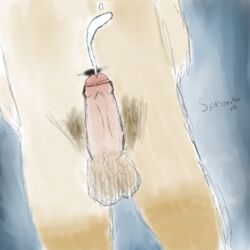 1:1 2019 balls bodily_fluids cum cumshot ejaculation erection foreskin genital_fluids hi_res human humanoid lying male male_only mammal nude on_back orgasm penis pubes simple_background sketch solo solo_male spronto suntan tan_line uncircumcised uncut