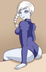 1girls angel artist_request ass back big_ass blue_eyes blue_skin bodysuit braid breasts butt_crack clothed cus dragon_ball dragon_ball_super eye_contact female female_only legs long_hair looking_at_viewer purple_eyes sideboob slender smile solo source_request stockings white_hair wide_hips