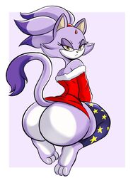 blaze the cat from christmas by nathanatwar