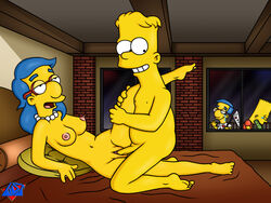 bart_simpson female human male milhouse_van_houten rule_63 straight the_simpsons wdj