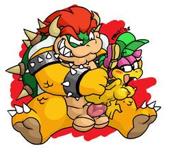 2008 bowser female green_shell horns koopa koopa_troopa kylie_koopa mario_(series) mario_and_luigi_(series) nintendo praiz pussy sex shell smooth_skin spiky_shell