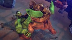 3d anal_sex animated ass bara deep_penetration duo erection galianbeastsfm garrosh_hellscream gay green_skin holding_legs legs_grab male male_only no_sound nude orc tagme video warcraft world_of_warcraft yaoi