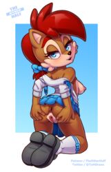 1girls 2019 2d 5_fingers anthro anthro_only anus archie_comics ass bedroom_eyes big_ass big_butt black_nose blouse blue_eyes bottomless breasts brown_fur butt chipmunk clothes clothing color erect_nipples eyebrows eyelashes female female_only footwear fur furry furry_only ground_squirrel looking_at_viewer looking_back mammal mary_janes medium_breasts mobian_(species) multicolored_fur nipples no_panties no_underwear partially_clothed precum presenting presenting_anus presenting_ass presenting_hindquarters presenting_pussy pussy rear_view red_hair redhead rodent sally_acorn school_girl school_uniform seductive seductive_look sega shirt shoes skirt socks solo solo_female sonic_(series) sonic_satam sonic_the_hedgehog_(archie) sonic_the_hedgehog_(comics) sonic_the_hedgehog_(series) spread_ass spread_butt spreading tan_fur the_other_half thick thick_thighs two_tone_fur uniform vagina wide_hips