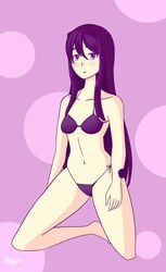 yuri (doki doki literature club) from doki doki literature club by morbite
