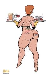1girls alternate_breast_size apron ass back barefoot big_ass big_breasts big_butt body_writing breasts bubble_ass bubble_butt butt cartoon_network dat_ass dexter's_laboratory dexter's_mom drinks ear_piercing earrings feet female female_only ginger ginger_hair hips holding hourglass_figure huge_ass huge_breasts iranon large_ass large_breasts light-skinned_female light_skin looking_away mature_female milf mostly_nude mother muscle_tone muscular muscular_female muscular_legs muscular_thighs naked_apron orange_hair pale-skinned_female pale_skin perky_breasts pierced_ears plate pose red_hair redhead serving serving_drink serving_platter serving_tray short_hair sideboob soles solo solo_female standing text thick_thighs thigh_gap thighs tiptoes toes toned toned_arms toned_back toned_body toned_female toned_legs voluptuous waitress watermark white_background wide_hips