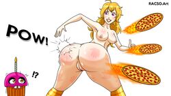 anus ass breasts chica_(fnaf) cupcake_(fnaf) five_nights_at_freddy's pussy racso_art