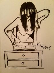 yamamura sadako from the ring by nightpickle