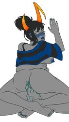 anal choccocatmya feet female hiveswap homestuck remele_namaaq