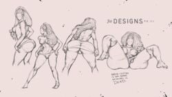 ass ass_grab ass_up big_ass big_breasts big_bulge big_hair breasts bulge futa_only futa_with_futa futanari hair intersex jugganaut_freak large_penis long_hair penis ponytail ponytails posing sketch sketches