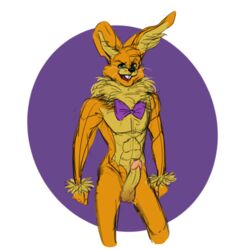 anthro five_nights_at_freddy's furry furry_only male male_only rabbit solo solo_male spring_bonnie spring_bonnie_(fnaf) springtrap springtrap_(fnaf) tagme