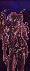 cthulhu demon erection humanoid incubus male male_only mastertristan monster octopus penis solo tristanalexander