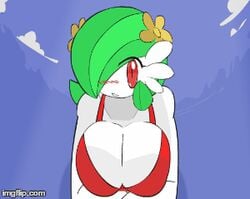 animated ass_slap beach big_ass big_breasts bikini bikini_bottom bikini_top blush breasts charizard commoddity dragon gardevoir gif huge_ass ice_cream laying_down licking nintendo pokémon_(species) pokemon pokemon_(species) pokemon_rgby pokemon_rse tagme