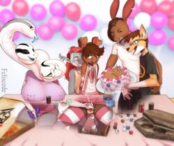1futa 4boys anal anal_sex anthro anthro_on_anthro balls big_breasts bodily_fluids breasts cake canid canine clothed clothed_sex clothing cum cumshot dice diphallia diphallism dungeons_and_dragons ejaculation feliscede fish food fox futanari genital_fluids girly group group_sex gynomorph gynomorph/male handjob hydra intersex intersex/male lagomorph leporid male male/male mammal marine multi_genitalia multi_head multi_penis orgasm penetration penile penis pizza rabbit sex shark threesome