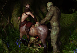 anal anal_penetration centaur digital_media_(artwork) equid equid_taur erection fellatio gay goblin hi_res humanoid humanoid_on_taur humanoid_penetrated humanoid_penetrating humanoid_penetrating_taur huskyman light-skinned_male light_skin male male/male male_only mammal mammal_taur oral oral_penetration orc orc_male penetration penile penis penis_in_ass penis_in_mouth quadruped sex taur taur_penetrated taur_penetrating taur_penetrating_humanoid